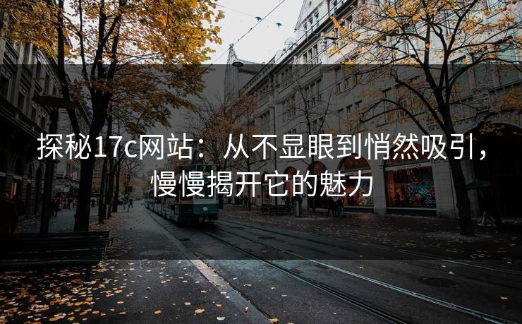 探秘17c网站：从不显眼到悄然吸引，慢慢揭开它的魅力